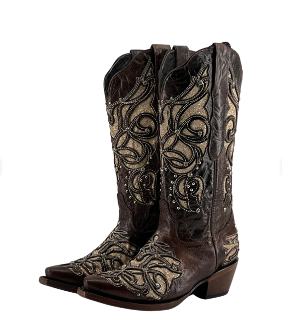 Miranda Snip Toe Cowgirl Boot FINAL SALE