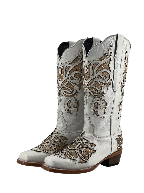 Miranda Frontier Toe Cowgirl Boot FINAL SALE