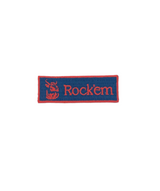 Rock'em Rectangle Hat Patch 2024