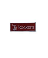 Rock'em Rectangle Hat Patch 2024