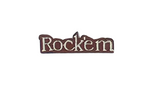 Rock'em Logo Hat Patch