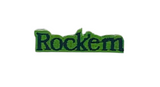 Rock'em Logo Hat Patch