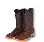 Bradley Python Square Toe Cowboy Boot