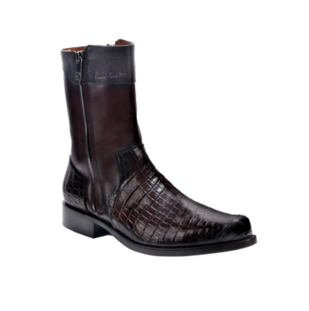Cuadra FC822 MN Brown Niloticus Zipper Round Toe