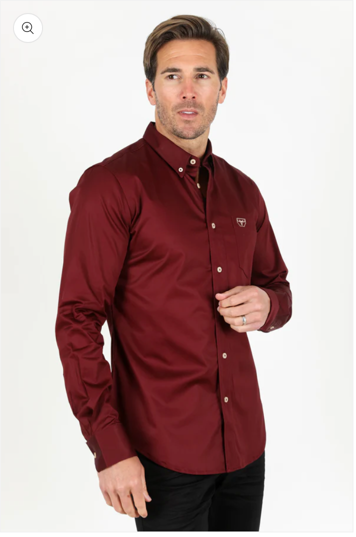Platini Long Sleeve Rolex Button Up