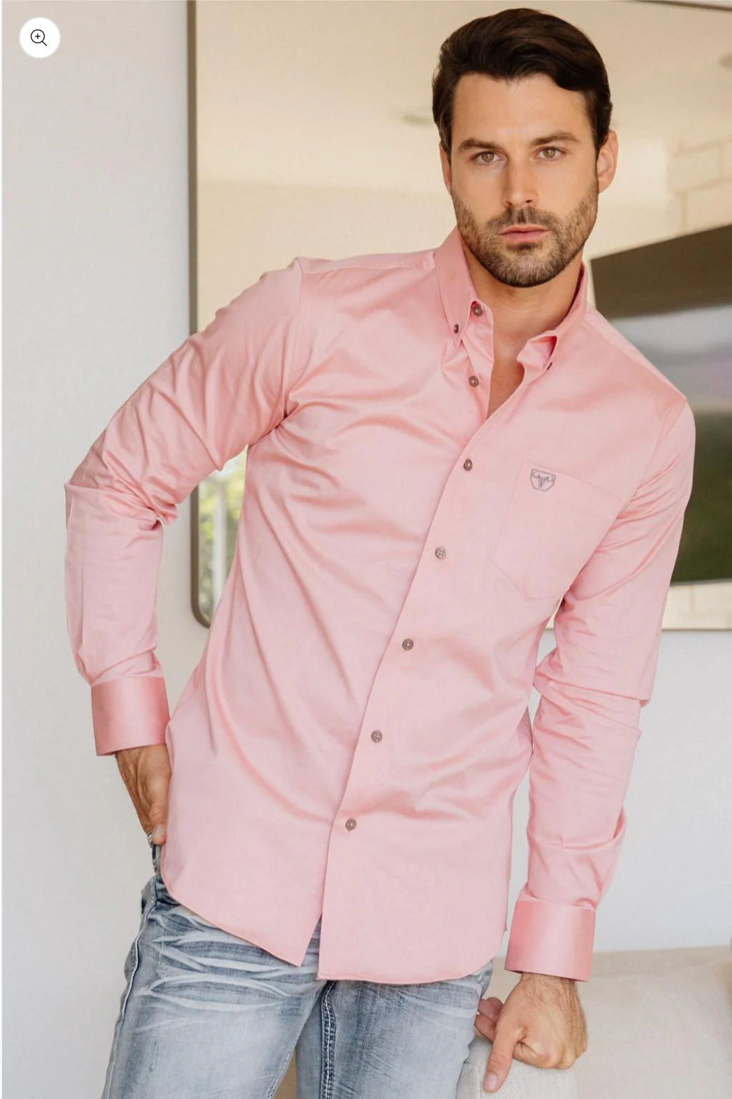 Platini Long Sleeve Rolex Button-Up