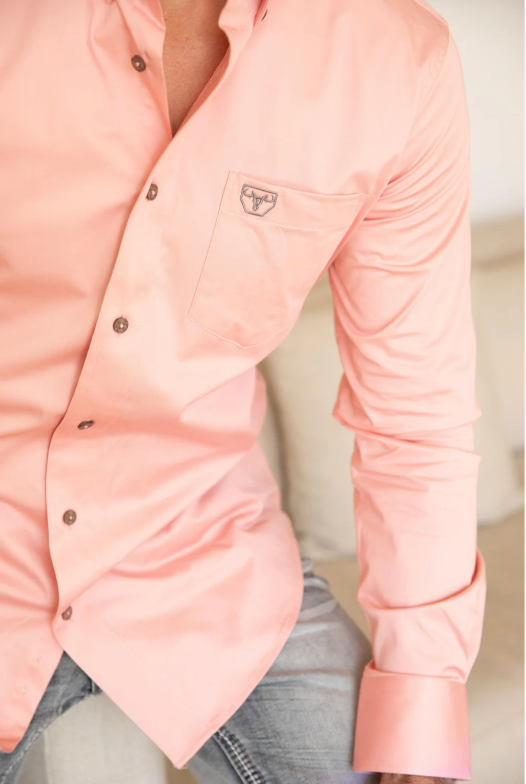 Platini Long Sleeve Rolex Button Up