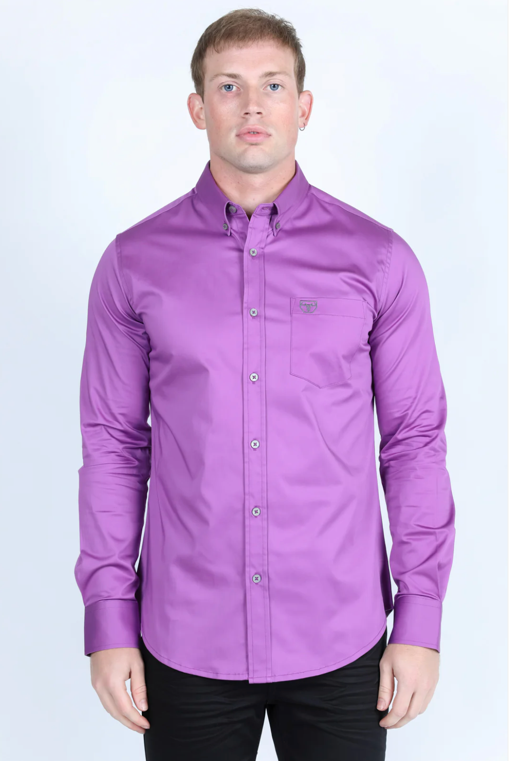 Platini Long Sleeve Rolex Button-Up