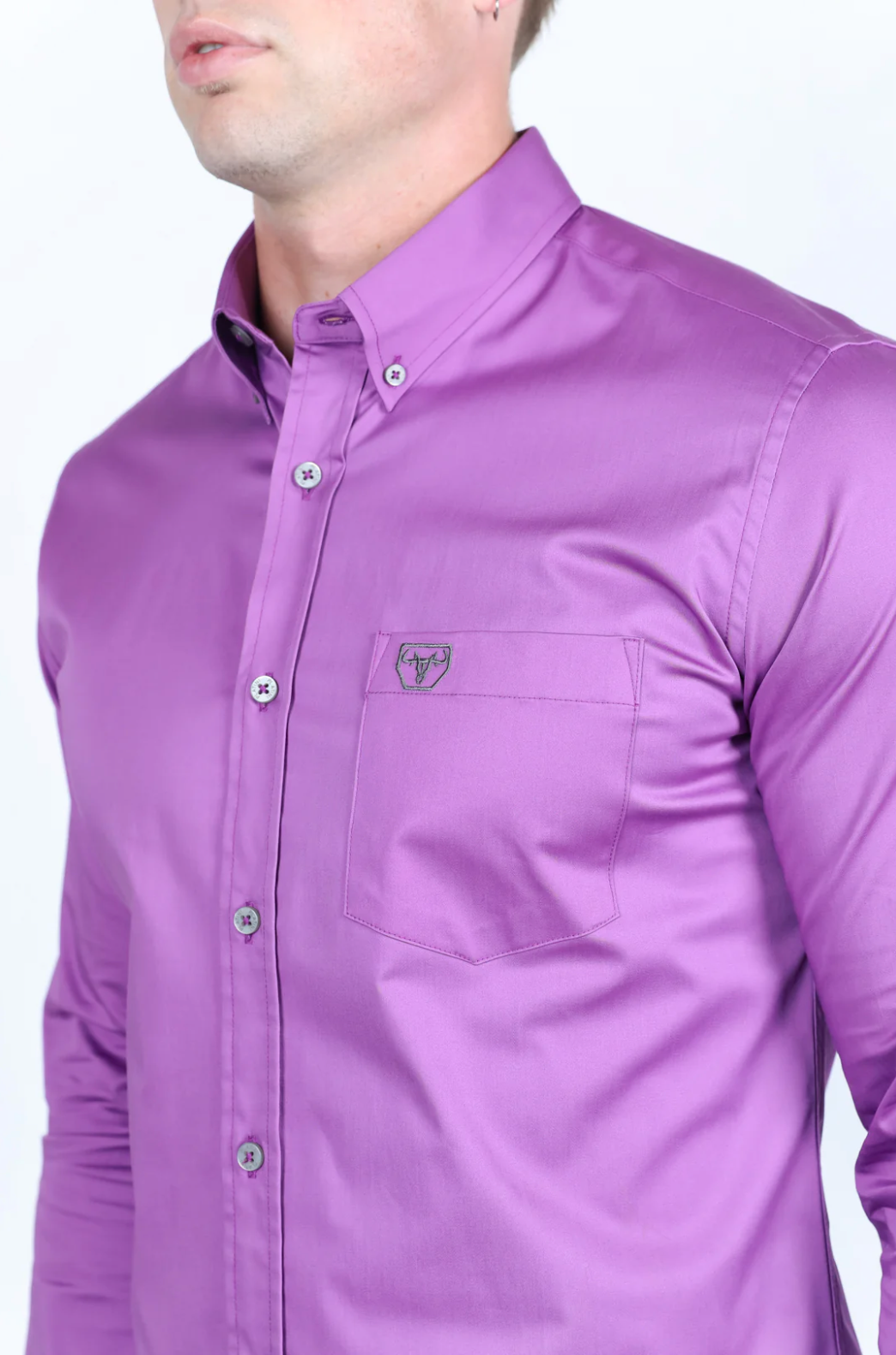 Platini Long Sleeve Rolex Button Up