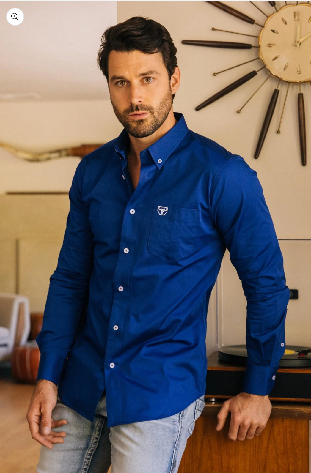 Platini Long Sleeve Rolex Button Up