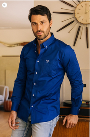 Platini Long Sleeve Rolex Button Up