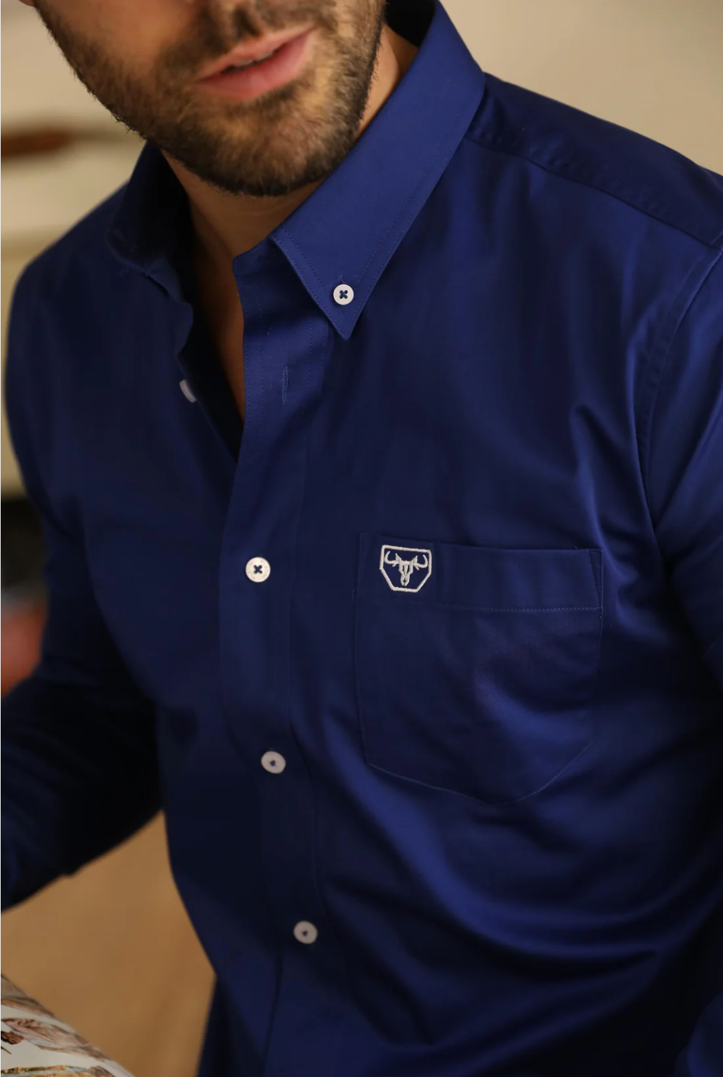 Platini Long Sleeve Rolex Button Up