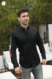 Platini Long Sleeve Rolex Mexico Button Up