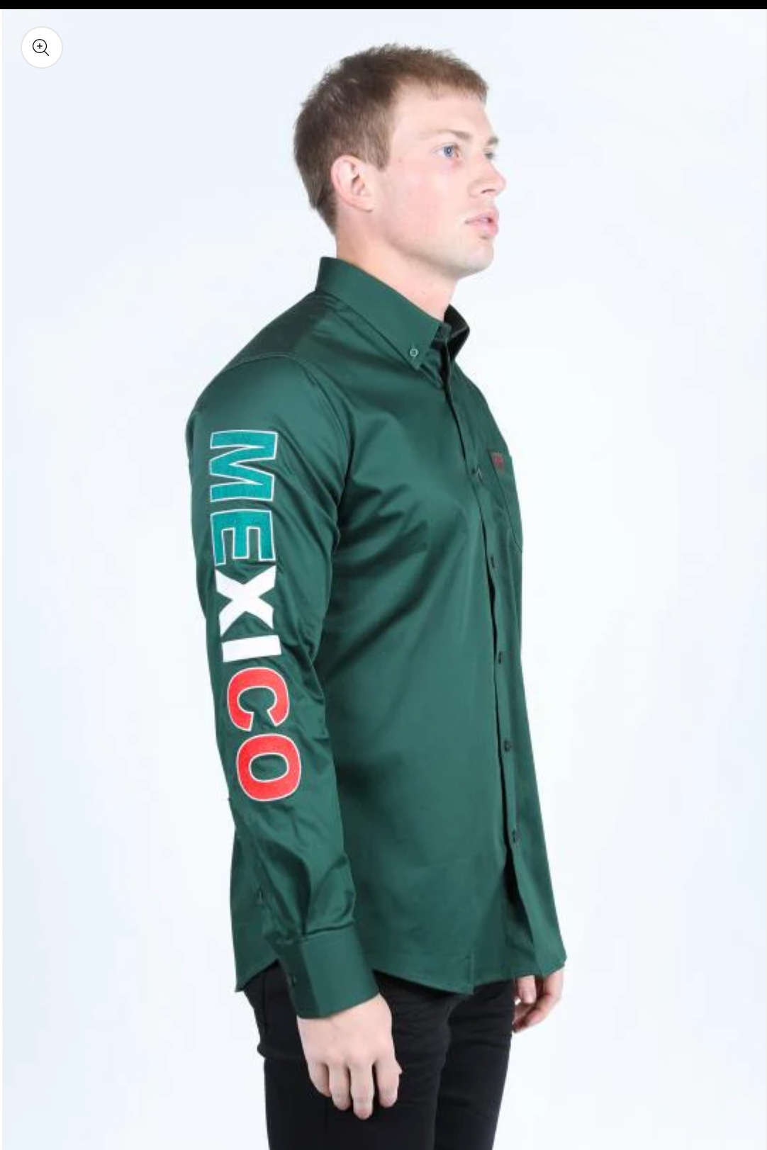 Platini Long Sleeve Rolex Mexico Button Up