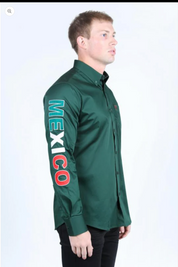Platini Long Sleeve Rolex Mexico Button Up