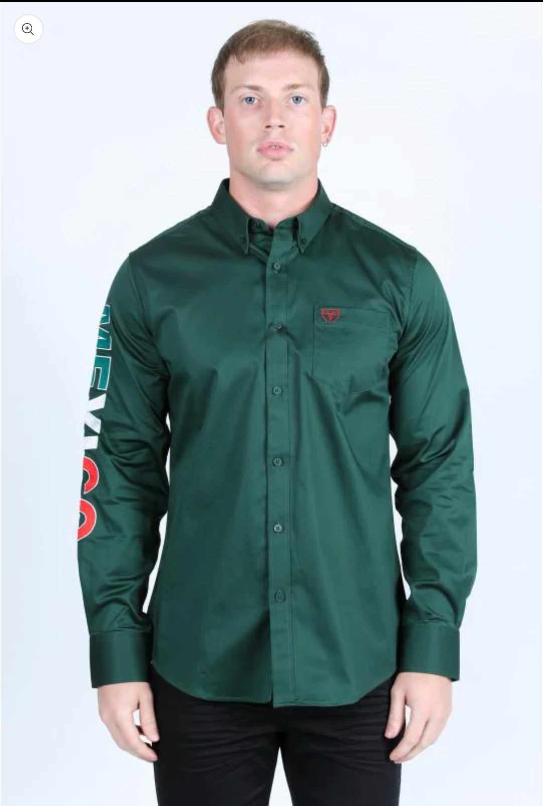 Platini Long Sleeve Rolex Mexico Button Up