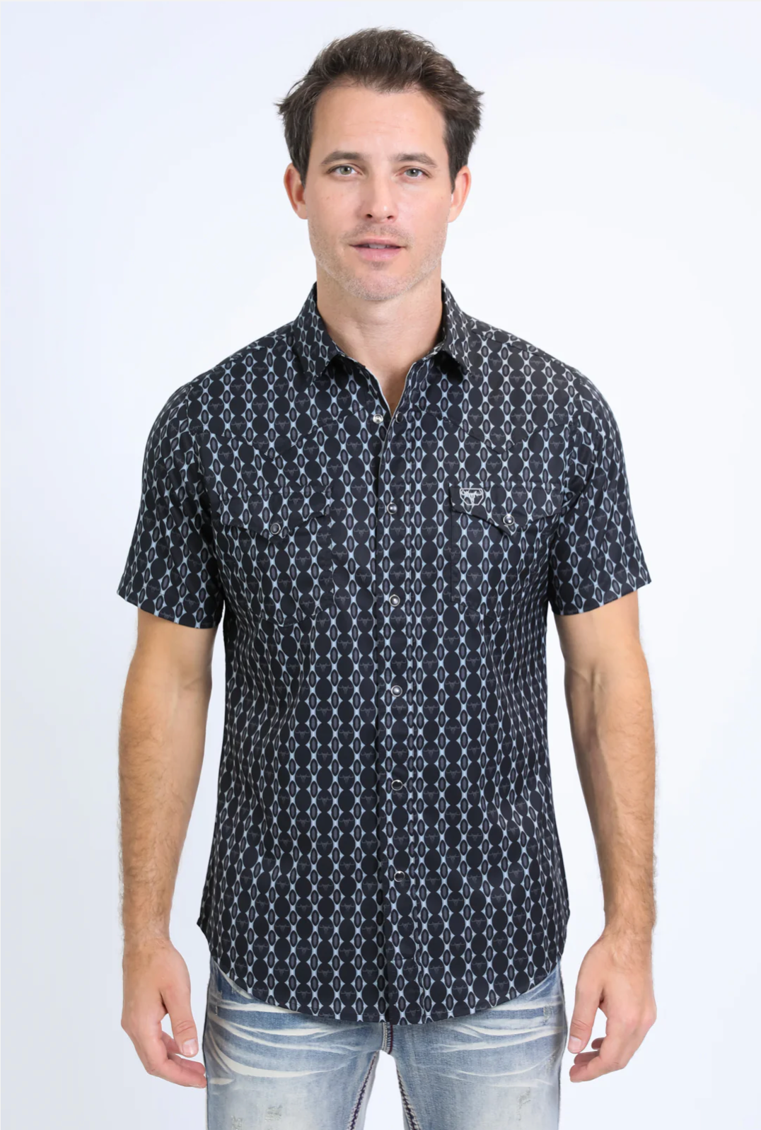 Platini Short Sleeve Wilson Pearl Snap