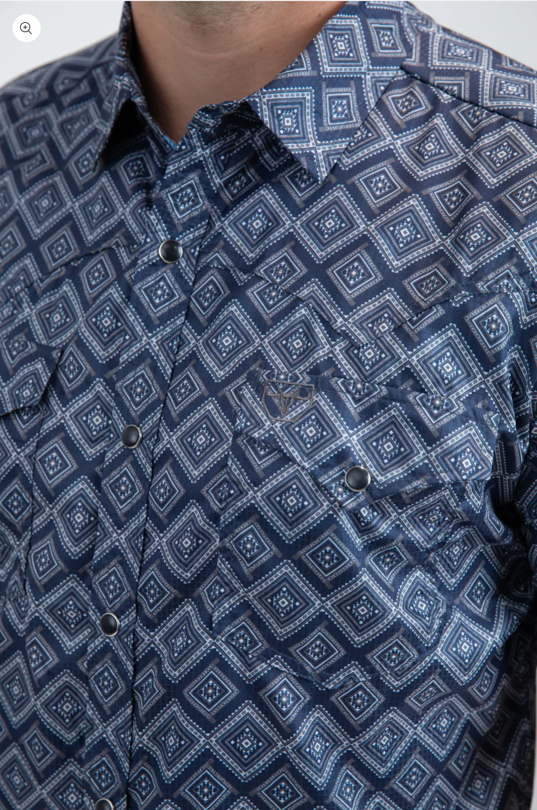 Platini Short Sleeve Mack Pearl Snap
