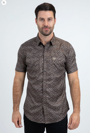 Platini Short Sleeve Kyle Pearl Snap