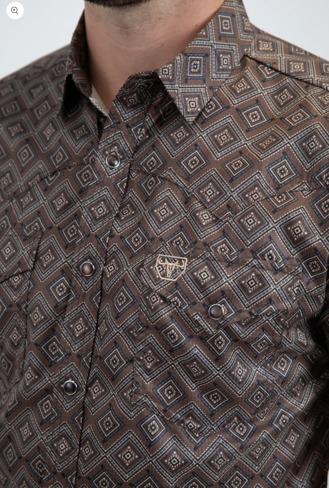Platini Short Sleeve Kyle Pearl Snap