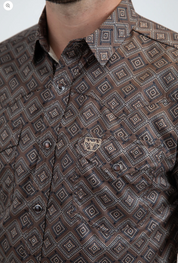 Platini Short Sleeve Kyle Pearl Snap