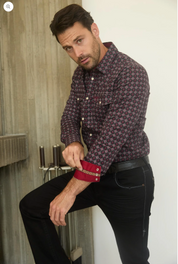 Platini Long Sleeve Kieft Pearl Snap