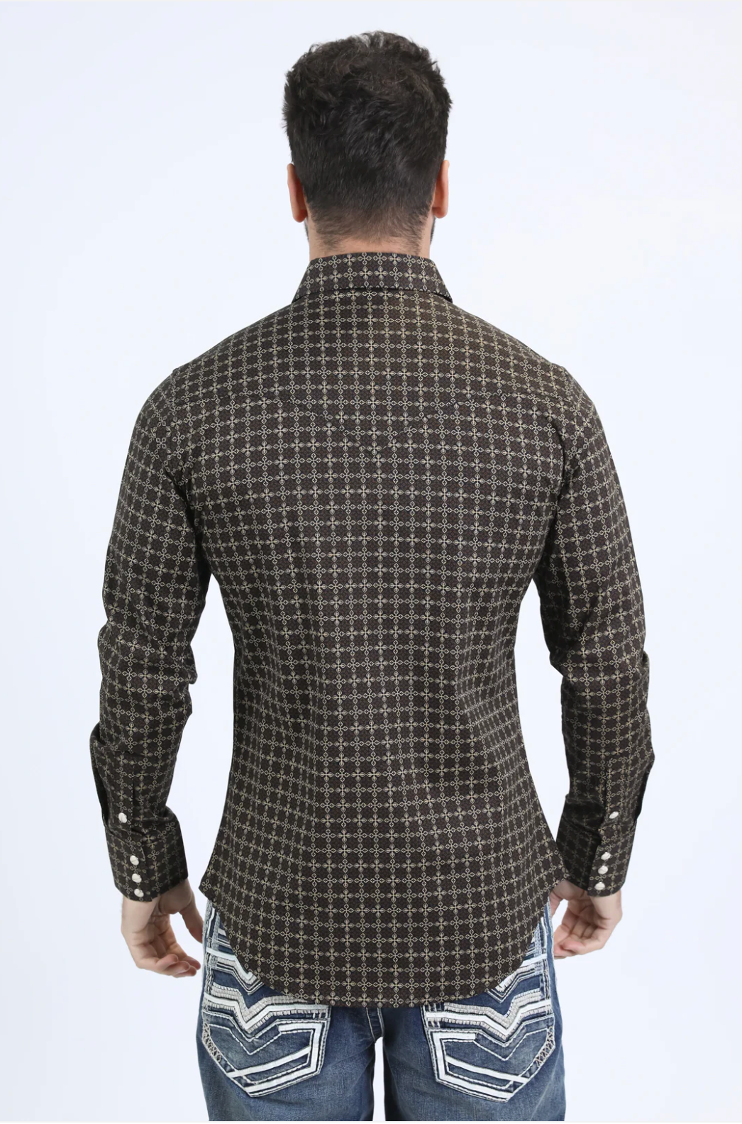 Platini Long Sleeve Chris Braswell Pearl Snap