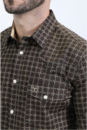 Platini Long Sleeve Chris Braswell Pearl Snap
