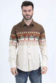 Platini Long Sleeve Roberts Pearl Snap