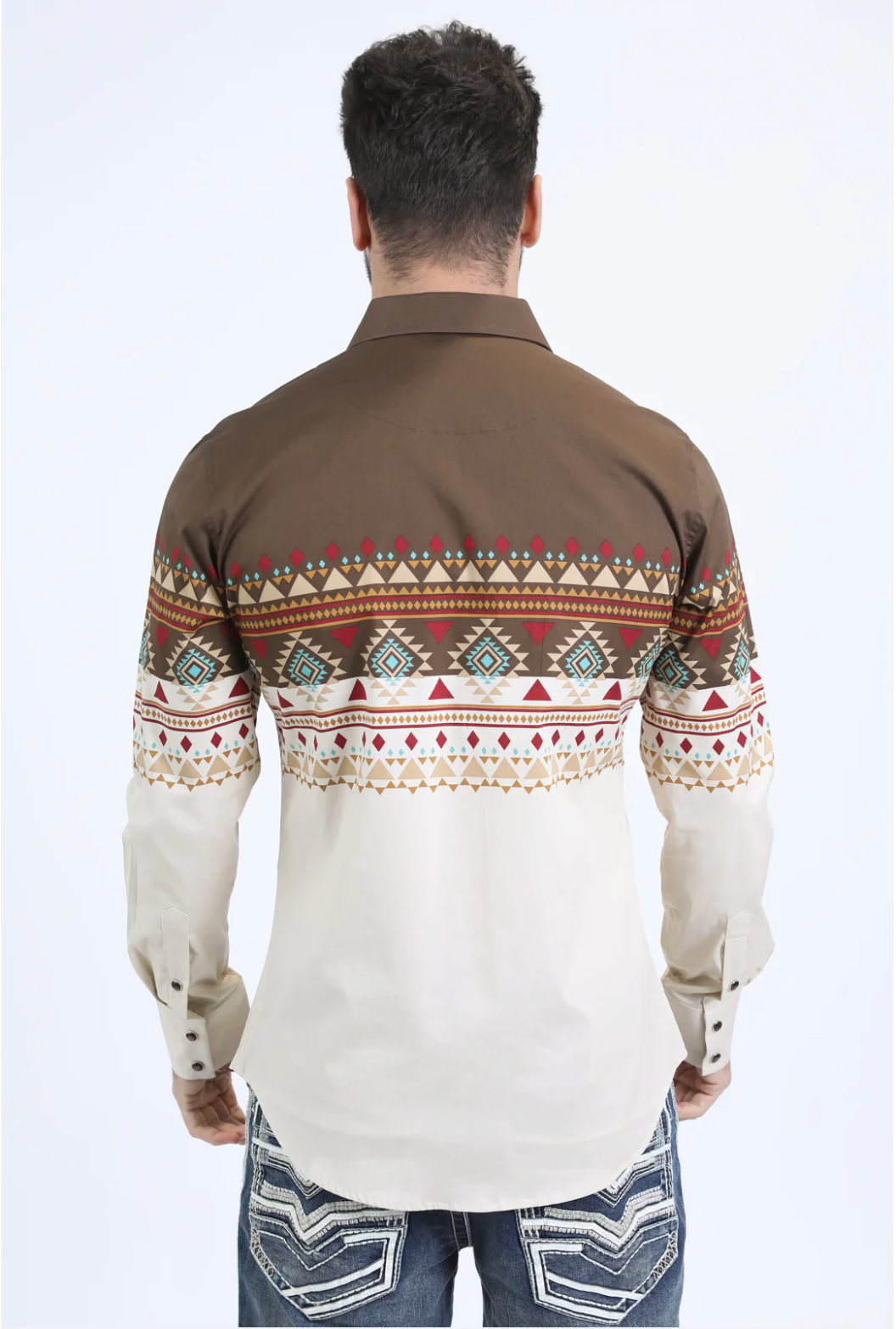 Platini Long Sleeve Roberts Pearl Snap