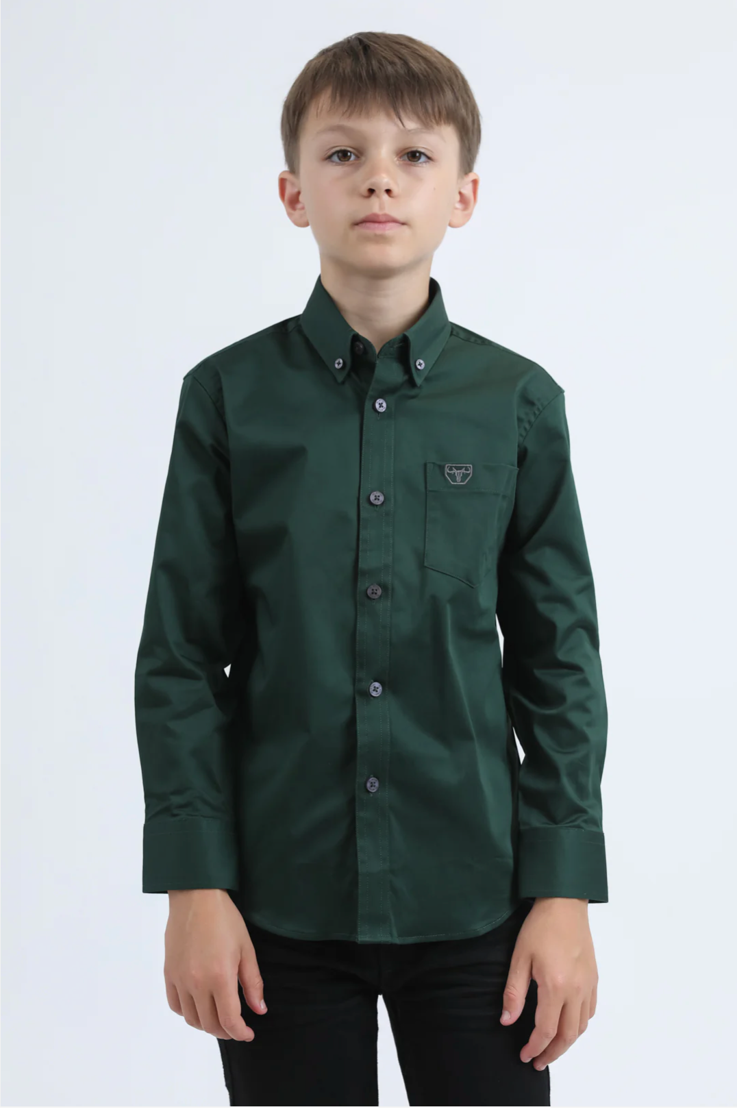 Platini Kids Long Sleeve Rolex Button Up