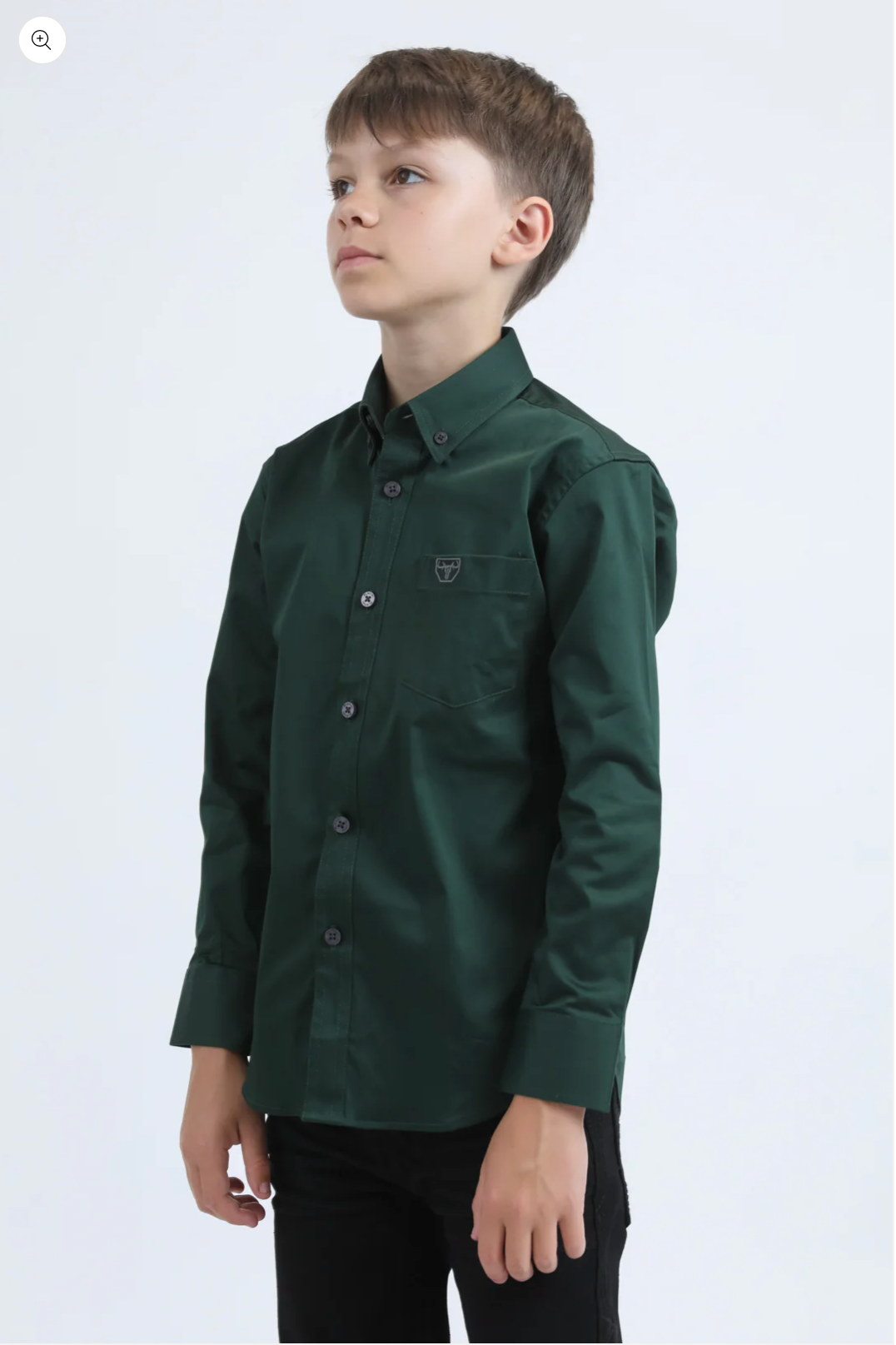 Platini Kids Long Sleeve Rolex Button Up