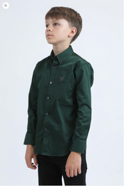 Platini Kids Long Sleeve Rolex Button Up