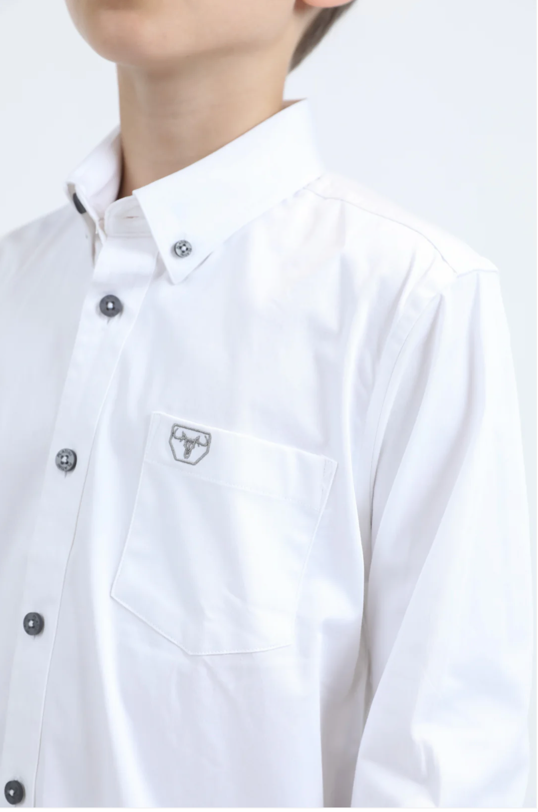 Platini Kids Long Sleeve Rolex Button Up