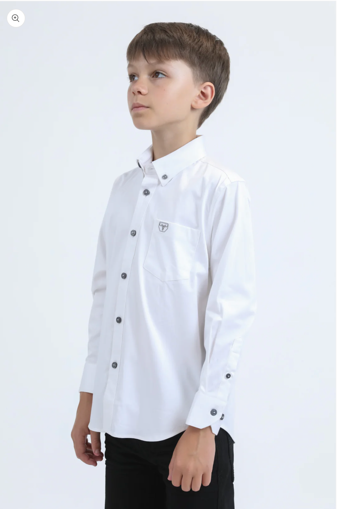 Platini Kids Long Sleeve Rolex Button Up