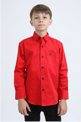 Platini Kids Long Sleeve Rolex Button Up