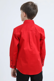Platini Kids Long Sleeve Rolex Button Up
