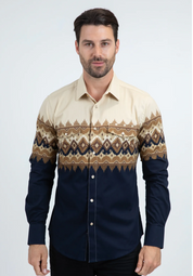 Platini Long Sleeve Lorenz Pearl Snap