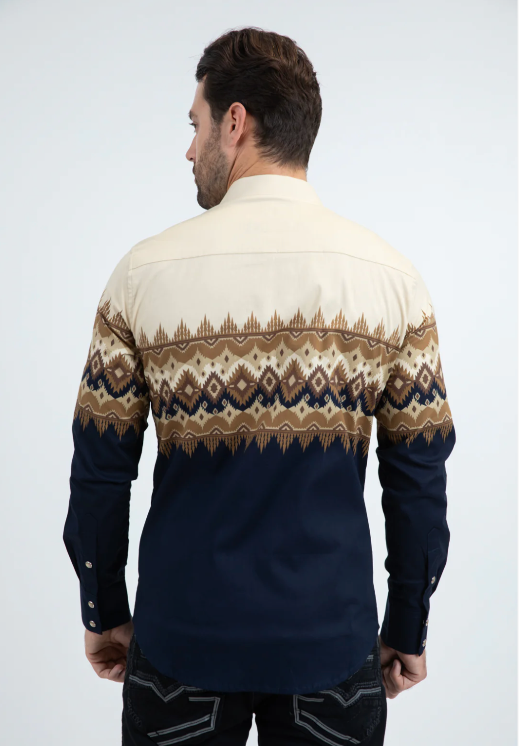Platini Long Sleeve Lorenz Pearl Snap