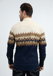 Platini Long Sleeve Lorenz Pearl Snap