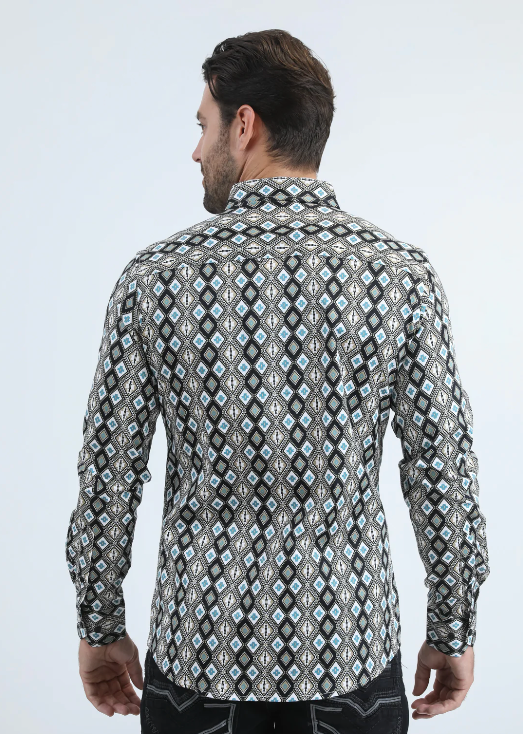 Platini Long Sleeve Scott Button Up