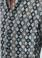 Platini Long Sleeve Scott Button Up