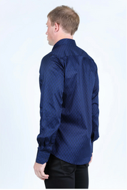 Platini Long Sleeve Brewer Button Up