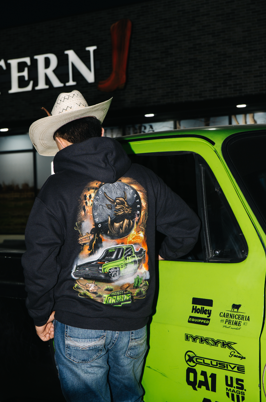 Rockem X Project Torque Green Machine Hoodie