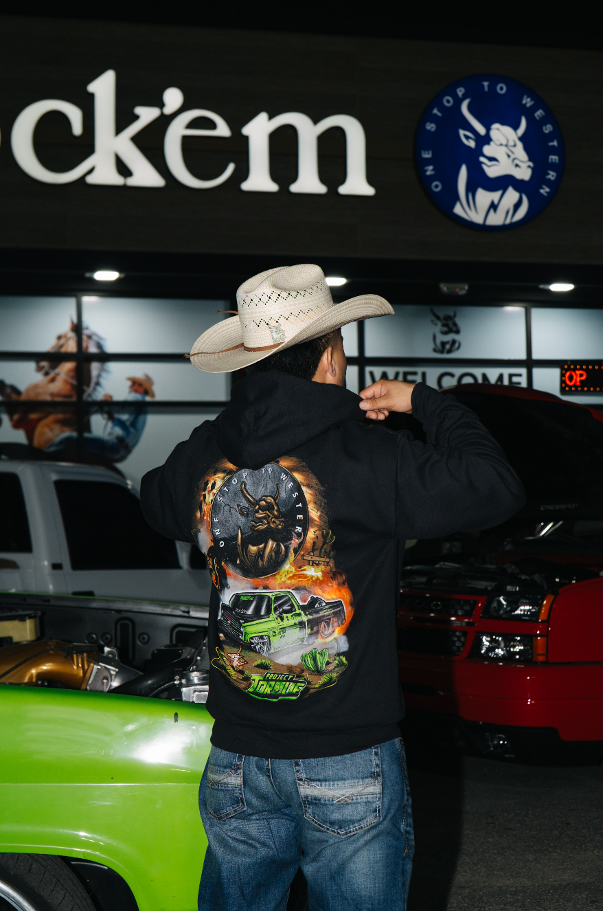 Rockem X Project Torque Green Machine Hoodie