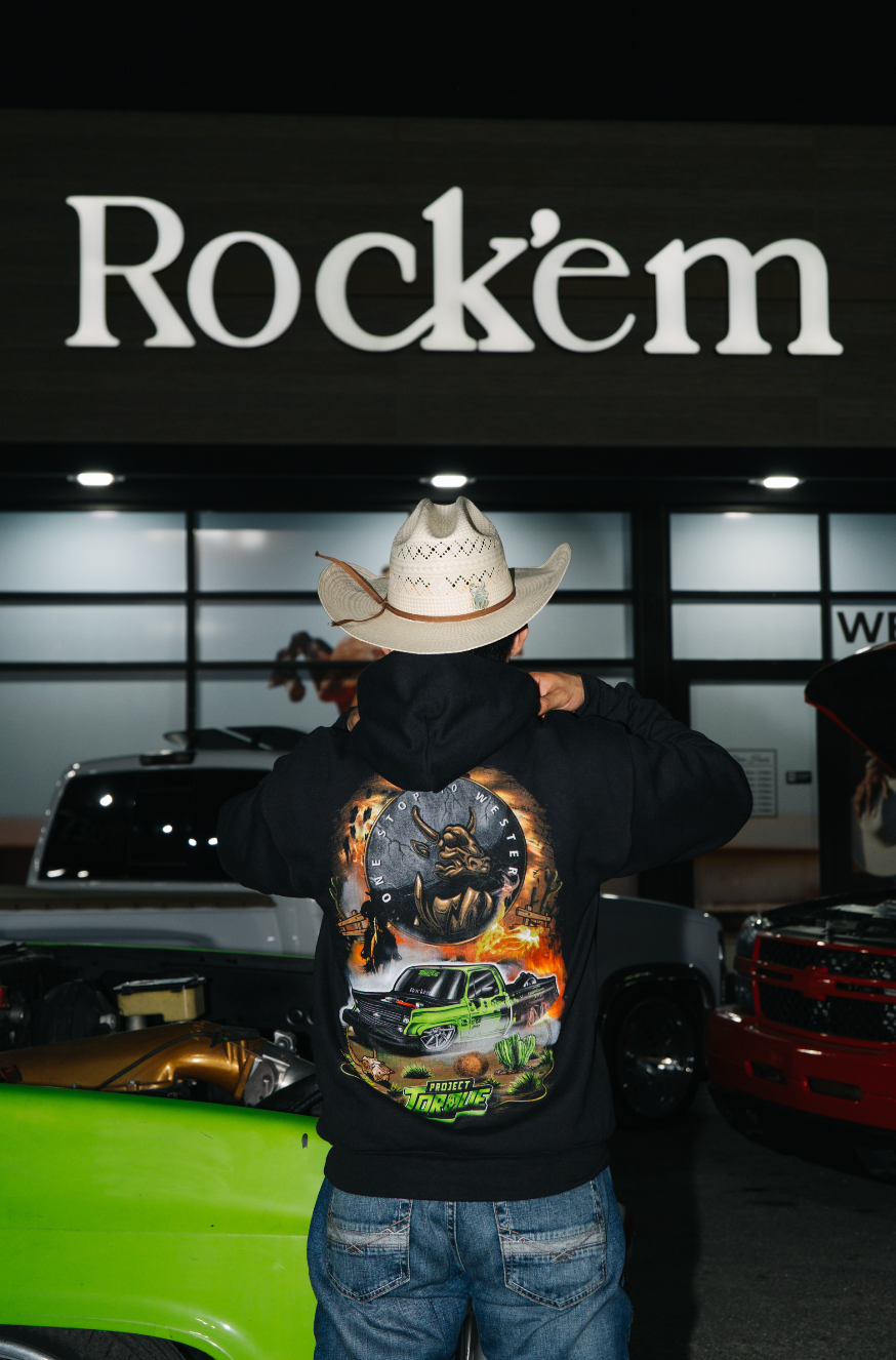 Rockem X Project Torque Green Machine Hoodie