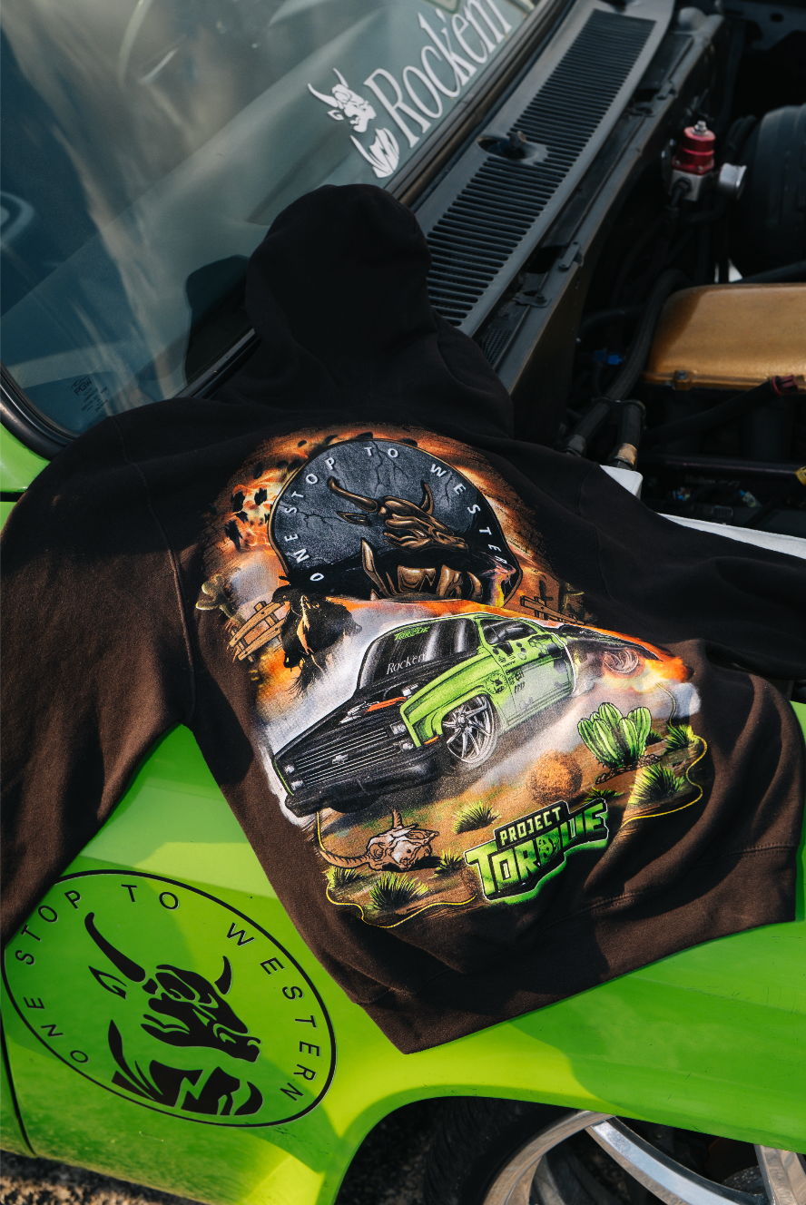 Rockem X Project Torque Green Machine Hoodie