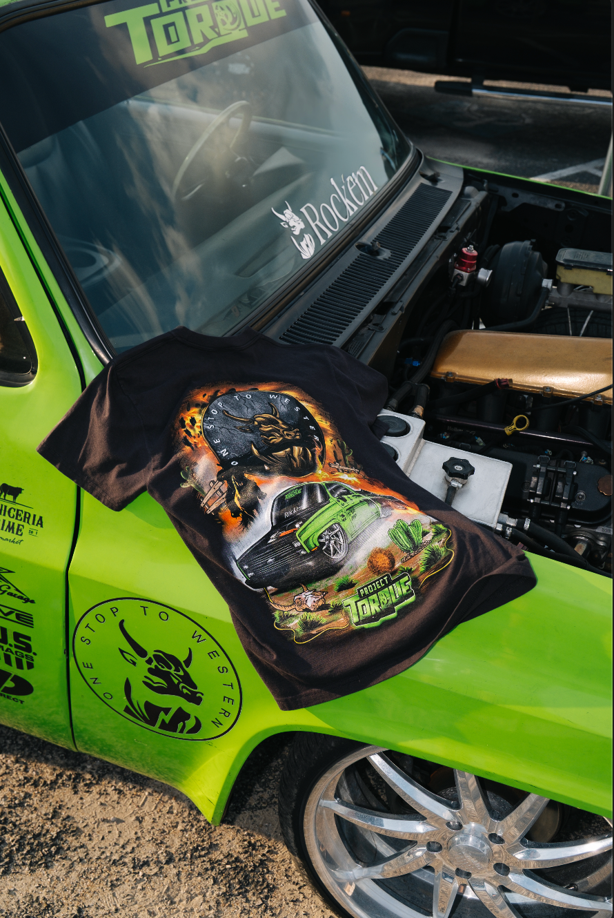 Rockem X Project Torque Green Machine T-Shirt