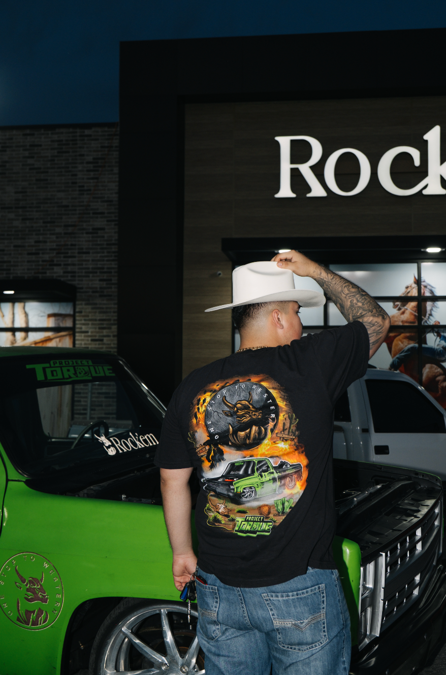 Rockem X Project Torque Green Machine T-Shirt