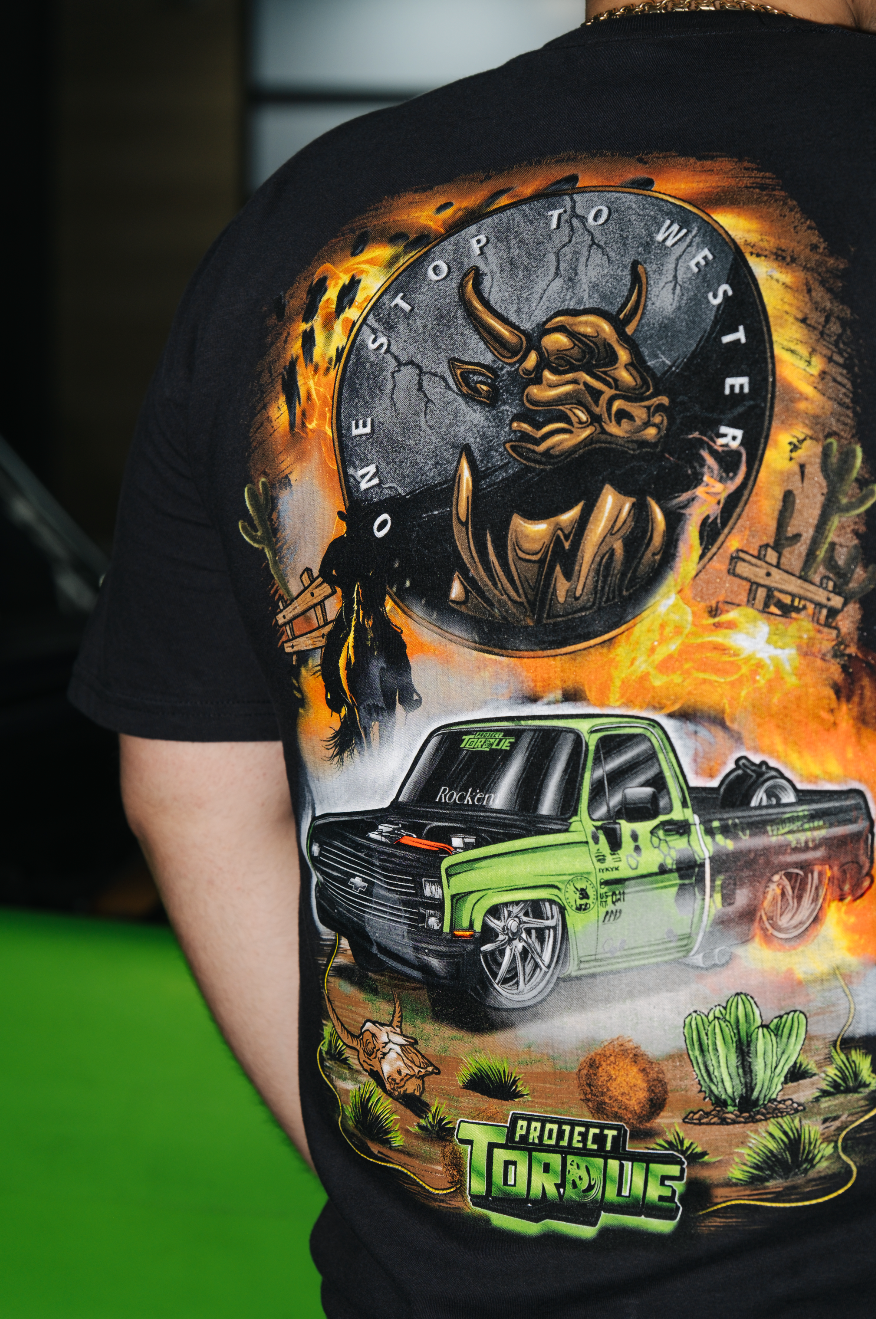 Rockem X Project Torque Green Machine T-Shirt